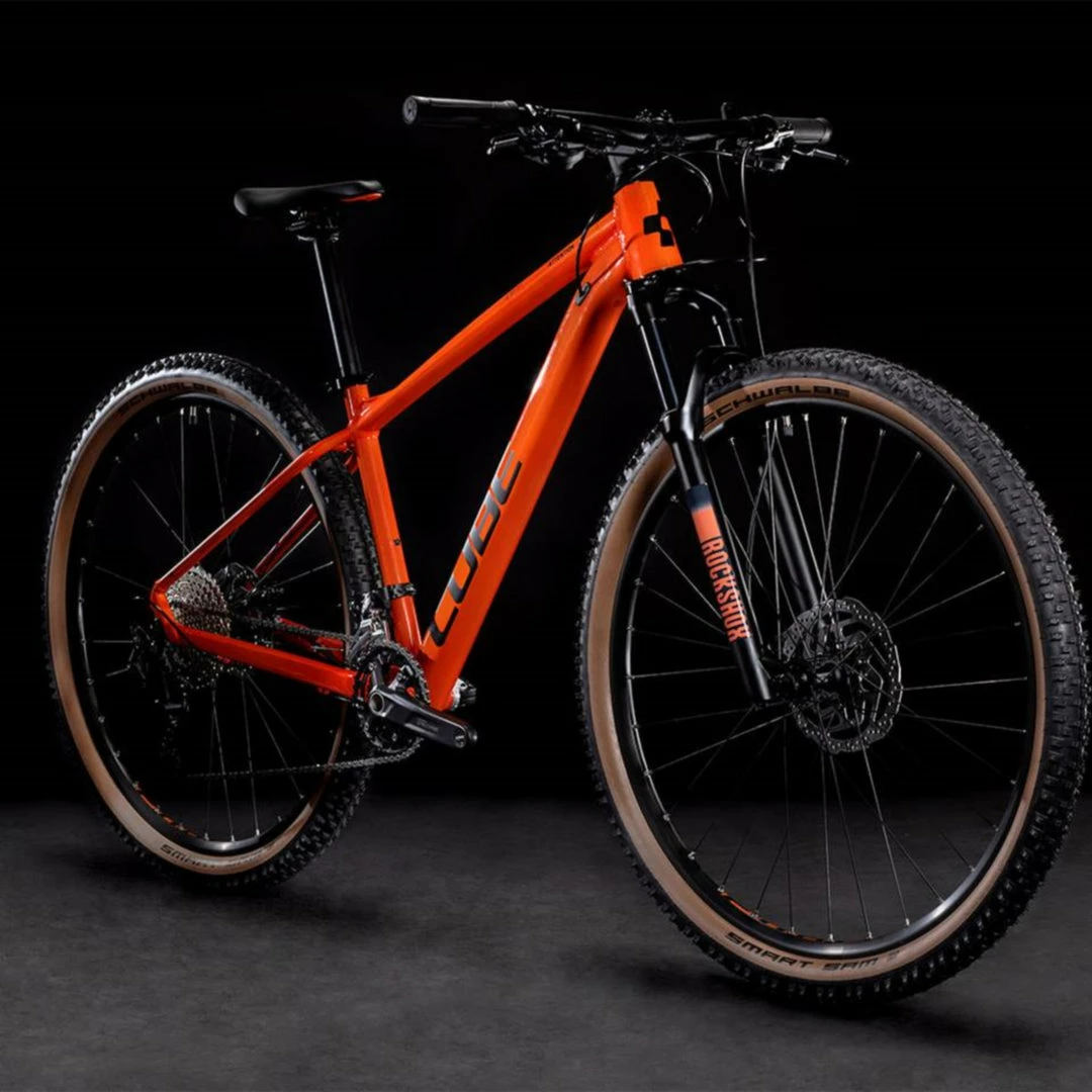 Cube Attention Hardtail Mountain Bike Burnt Orange 'n' Black (2022) 2 Cube Attention Hardtail Mountain Bike Burnt Orange 'n' Black (2022)