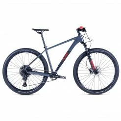 Cube Attention Hardtail Mountain Bike Grey 'n' Red (2021) Bikes