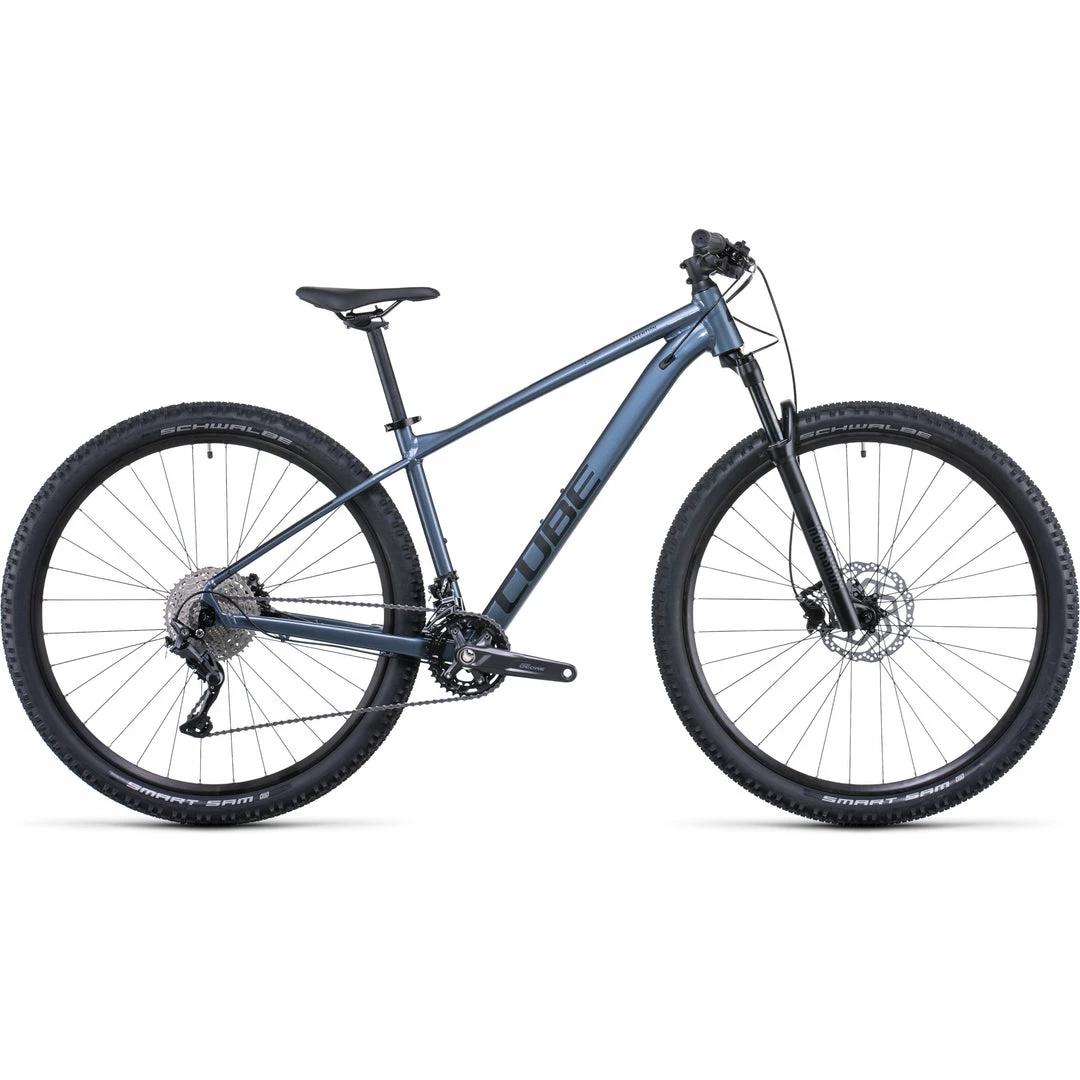 Cube Attention Hardtail Mountain Bike Indigoblack 'n' Black (2022) Bikes 1 Cube Attention Hardtail Mountain Bike Indigoblack 'n' Black (2022) Bikes