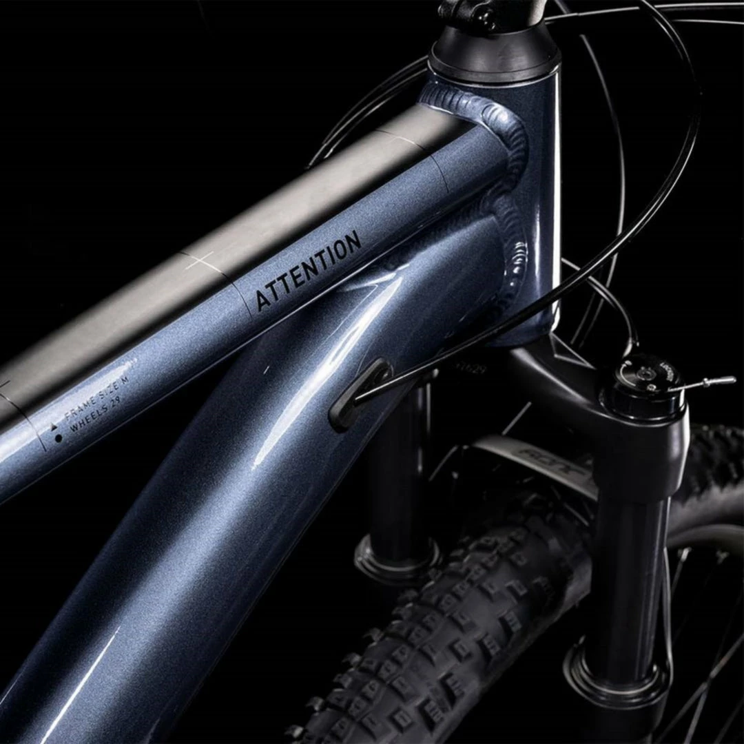 Cube Attention Hardtail Mountain Bike Indigoblack 'n' Black (2022) Bikes 3 Cube Attention Hardtail Mountain Bike Indigoblack 'n' Black (2022) Bikes