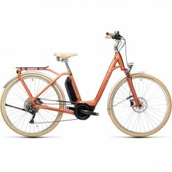 Cube Ella Ride Hybrid Electric Bike 400wh Battery Rusty Orange 'n' Grey (2021)