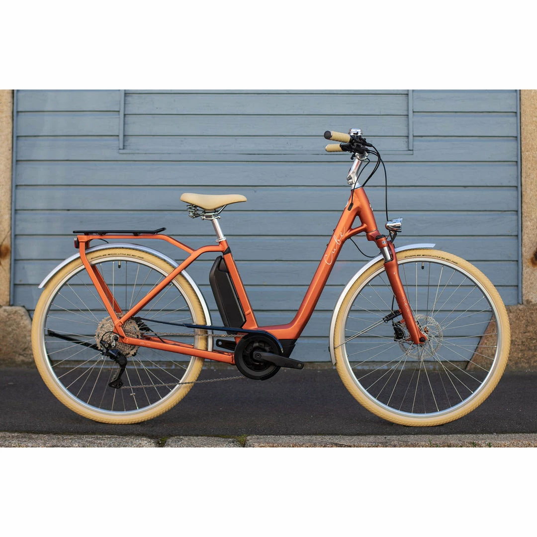 Cube Ella Ride Hybrid Electric Bike 400wh Battery Rusty Orange 'n' Grey (2021) 3 Cube Ella Ride Hybrid Electric Bike 400wh Battery Rusty Orange 'n' Grey (2021)