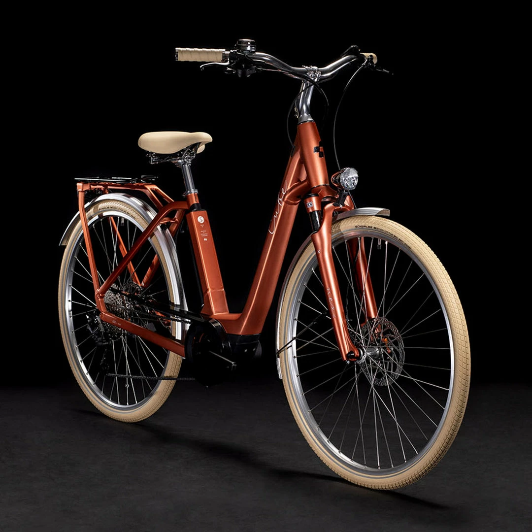 Cube Ella Ride Hybrid Electric Bike 400wh Battery Rusty Orange 'n' Grey (2021) 2 Cube Ella Ride Hybrid Electric Bike 400wh Battery Rusty Orange 'n' Grey (2021)