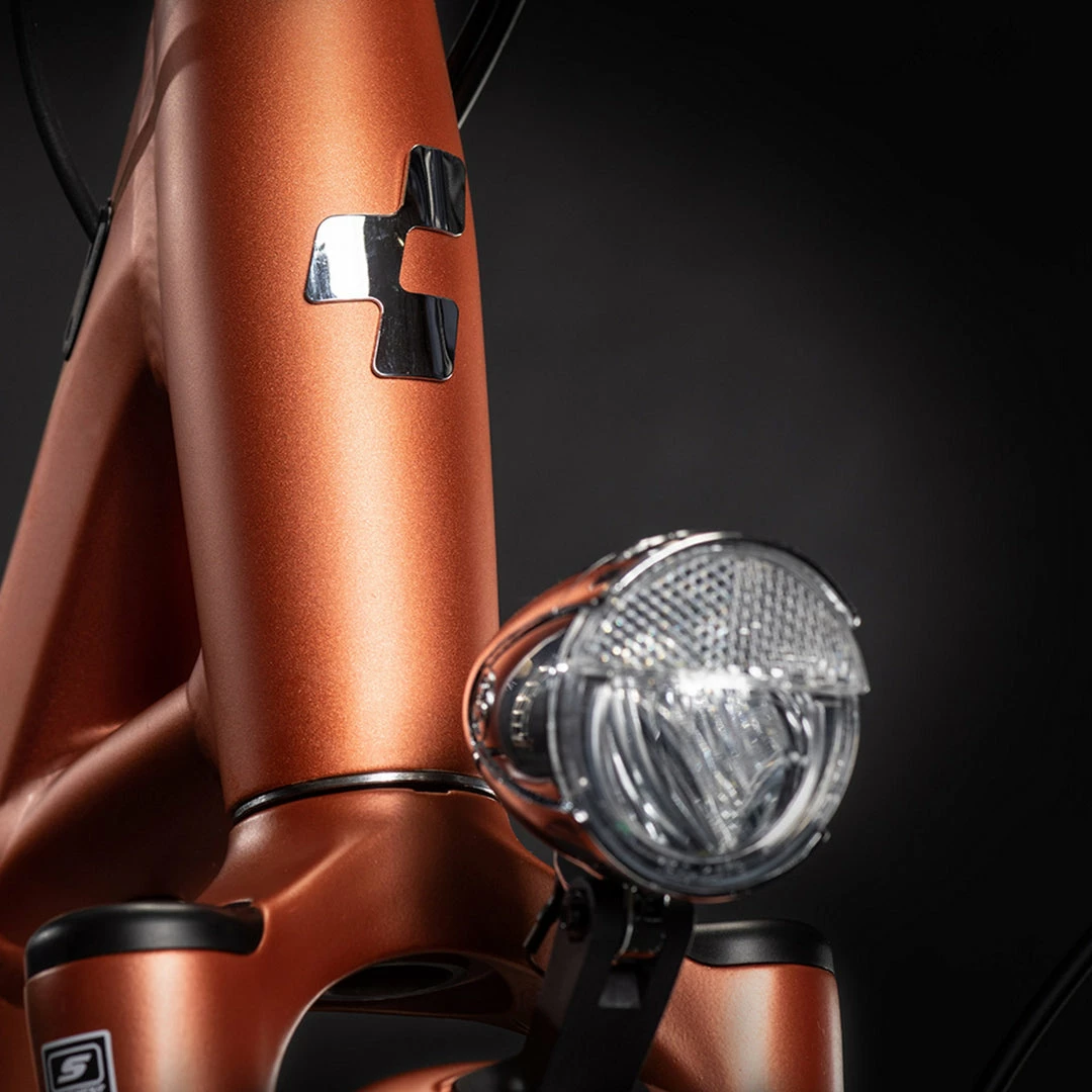 Cube Ella Ride Hybrid Electric Bike 400wh Battery Rusty Orange 'n' Grey (2021) 4 Cube Ella Ride Hybrid Electric Bike 400wh Battery Rusty Orange 'n' Grey (2021)