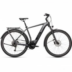 Bikes Cube Kathmandu Hybrid One Electric Bike 625wh Battery Iridium 'n' Black (2021)