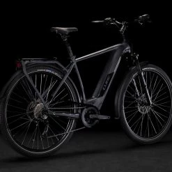 Bikes Cube Kathmandu Hybrid One Electric Bike 625wh Battery Iridium 'n' Black (2021)