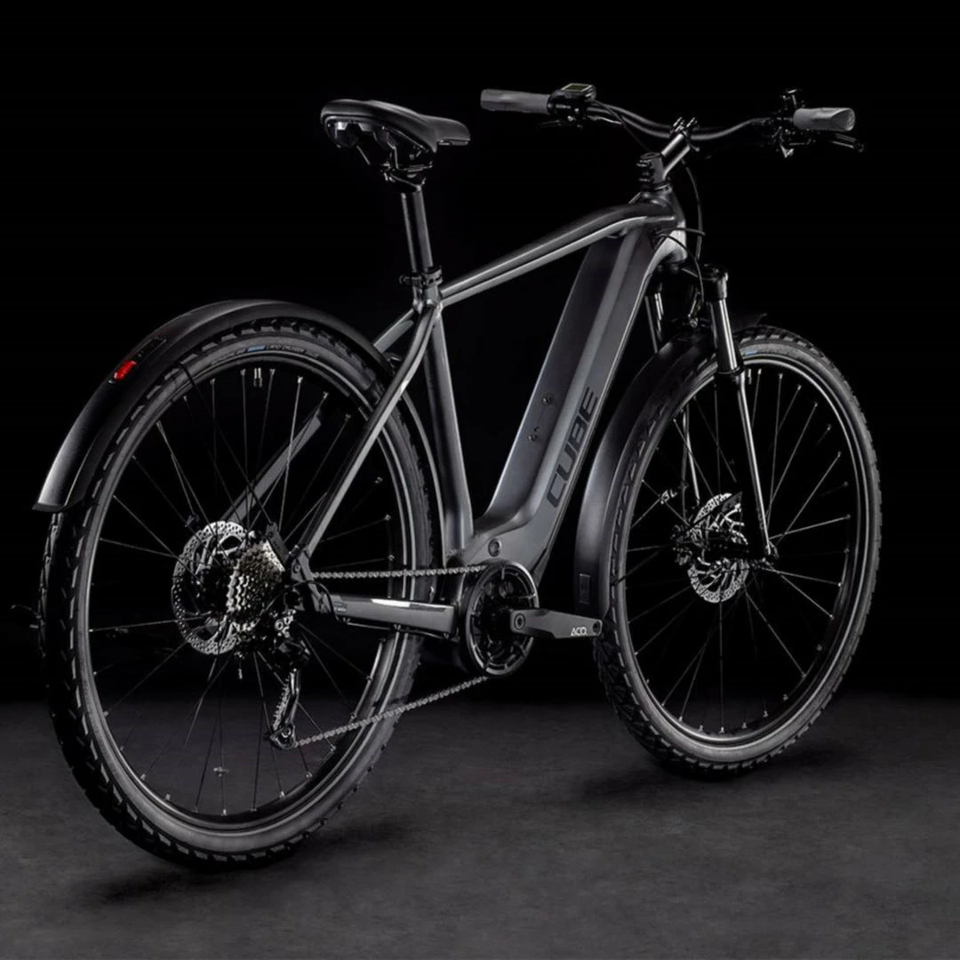 Cube Nuride Hybrid Performance 500 Allroad Electric Bike 504Wh Battery Graphite 'n' Black (2022) Bikes 2 Cube Nuride Hybrid Performance 500 Allroad Electric Bike 504Wh Battery Graphite 'n' Black (2022) Bikes