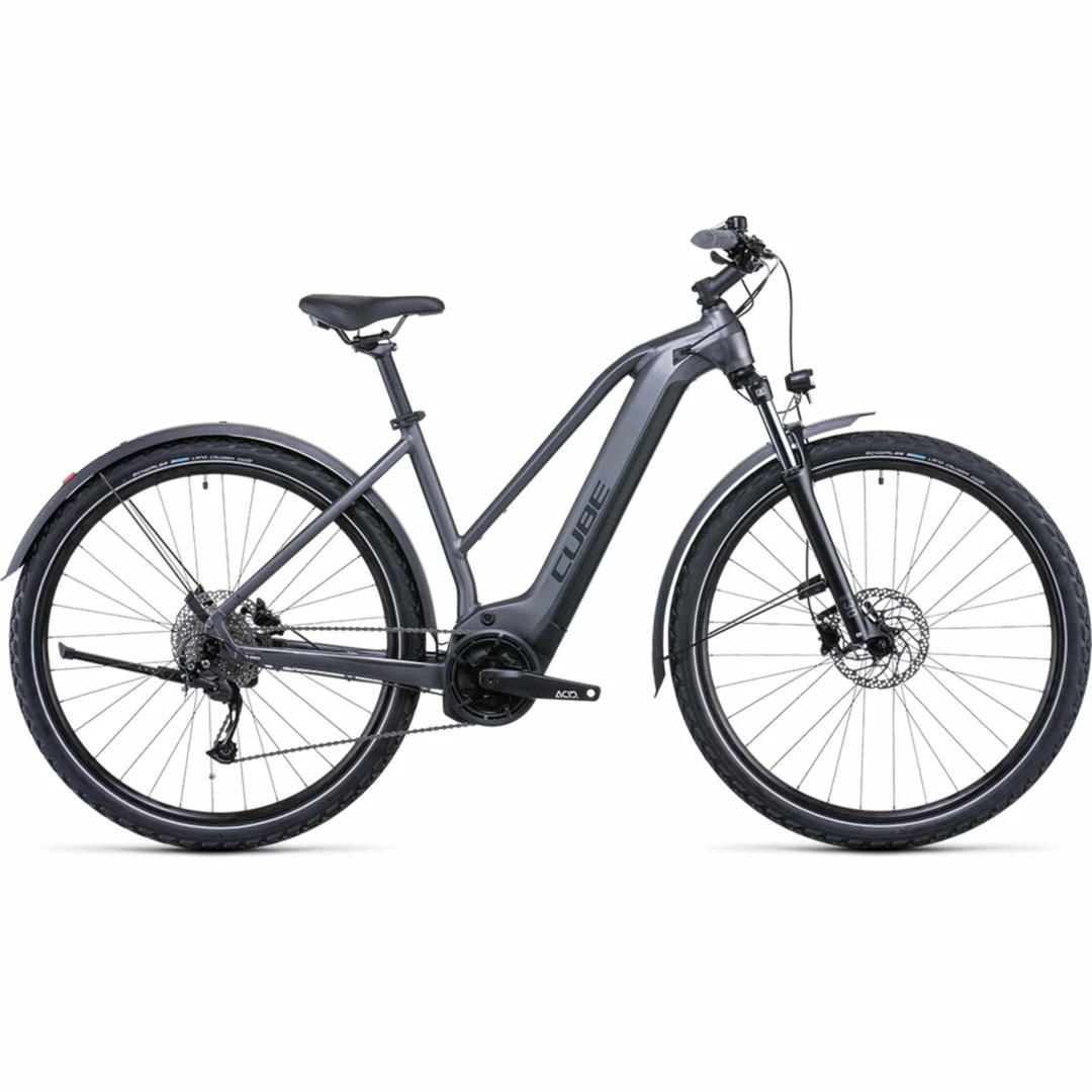 Cube Nuride Hybrid Performance 500 Allroad Trapeze 504Wh Battery Graphite 'n' Black (2022) Bikes 1 Cube Nuride Hybrid Performance 500 Allroad Trapeze 504Wh Battery Graphite 'n' Black (2022) Bikes