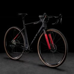 Cube Nuroad C:62 Pro Gravel Bike Carbon 'n' Red (2022)