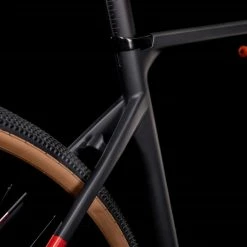 Cube Nuroad C:62 Pro Gravel Bike Carbon 'n' Red (2022)