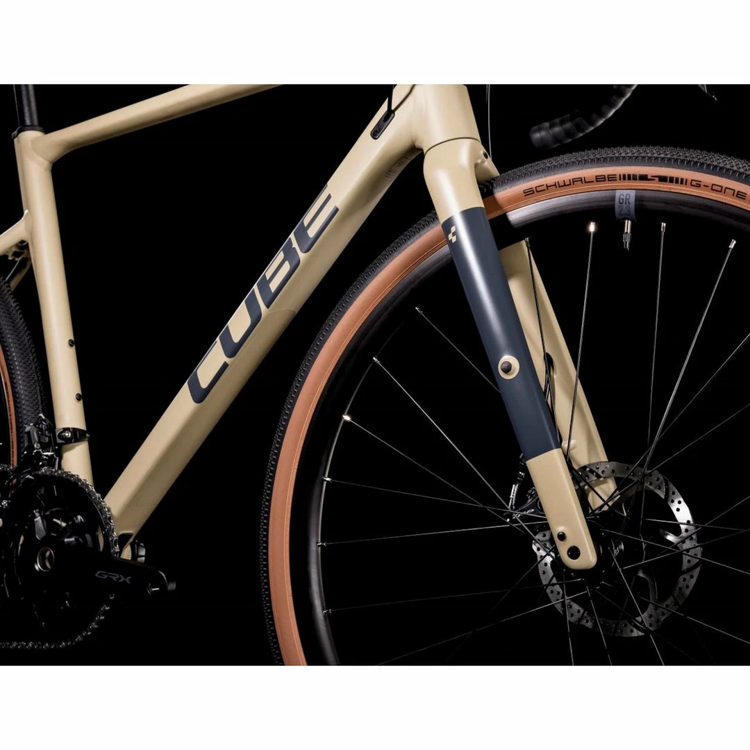 Cube Nuroad Pro Adventure Road Bike Desert ‘n’ Black (2021) 2 Cube Nuroad Pro Adventure Road Bike Desert ‘n’ Black (2021)