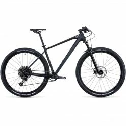 Bikes Cube Reaction C:62 One Cross Country Mountain Bike Carbon 'n' Grey (2022)