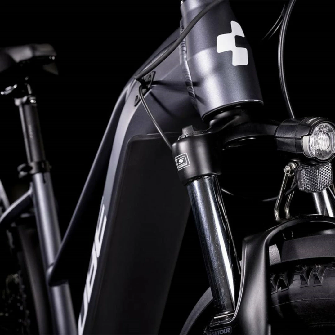 Cube Reaction Hybrid Performance 500 Allroad Electric Bike 504Wh Battery Metallic Grey 'n' White Trapeze (2022) 6 Cube Reaction Hybrid Performance 500 Allroad Electric Bike 504Wh Battery Metallic Grey 'n' White Trapeze (2022)