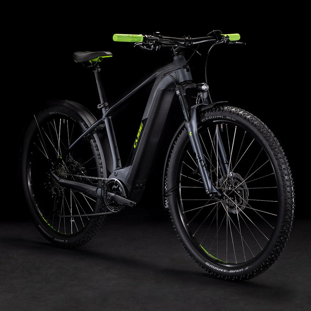 Cube Reaction Hybrid Performance Allroad Electric Bike 500wh Battery Iridium 'n' Green (2021) Bikes 2 Cube Reaction Hybrid Performance Allroad Electric Bike 500wh Battery Iridium 'n' Green (2021) Bikes