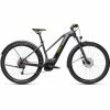 Cube Reaction Hybrid Performance Allroad Trapeze Electric Bike 500wh Battery Iridium 'n' Green (2021)