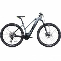 Cube Reaction Hybrid Pro Electric Mountain Bike Trapeze Flash Grey 'n' Green 625Wh Battery (2022)