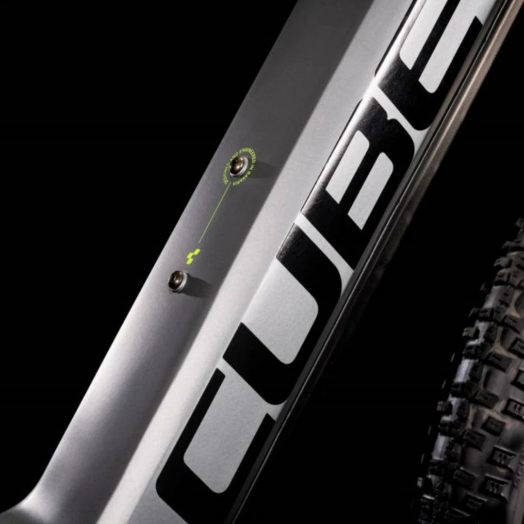 Cube Reaction Hybrid Pro Electric Mountain Bike Trapeze Flash Grey 'n' Green 625Wh Battery (2022) 3 Cube Reaction Hybrid Pro Electric Mountain Bike Trapeze Flash Grey 'n' Green 625Wh Battery (2022)