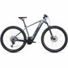 Cube Reaction Hybrid Pro Electric Mountain Bike Flash Grey 'n' Green 625Wh Battery (2022) Bikes