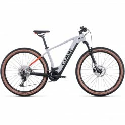 Cube Reaction Hybrid Pro Electric Mountain Bike Prisma Grey 'n' Red 625Wh Battery (2022)
