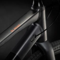 Cube SL Road Flat Bar Road Bike Iridium 'n' Black (2021)