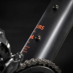 Cube SL Road Flat Bar Road Bike Iridium 'n' Black (2021)