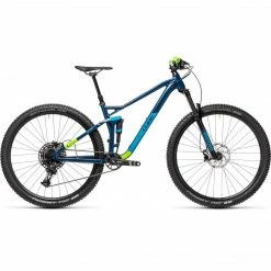 Bikes Cube Stereo 120 Pro 29 Trail Bike Blueberry 'n' Green (2021)