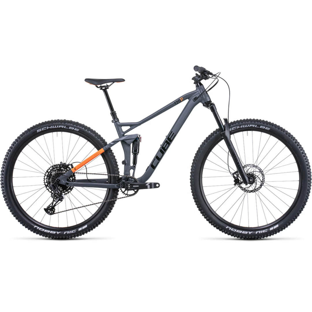 Bikes Cube Stereo 120 Pro Trail Bike Grey 'n' Orange (2022) 1 Bikes Cube Stereo 120 Pro Trail Bike Grey 'n' Orange (2022)
