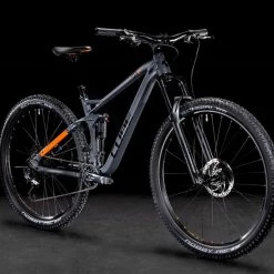 Bikes Cube Stereo 120 Pro Trail Bike Grey 'n' Orange (2022)