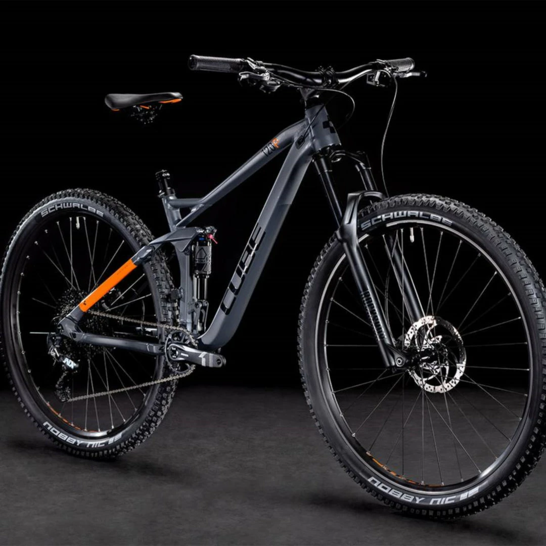 Bikes Cube Stereo 120 Pro Trail Bike Grey 'n' Orange (2022) 2 Bikes Cube Stereo 120 Pro Trail Bike Grey 'n' Orange (2022)