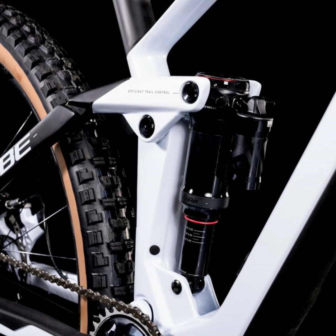 Cube Stereo 150 C:62 Race All-Mountain Bike Flash White 'n' Carbon (2022) Bikes 7 Cube Stereo 150 C:62 Race All-Mountain Bike Flash White 'n' Carbon (2022) Bikes
