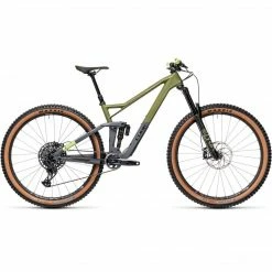 Cube Stereo 150 C:62 Race All-Mountain Bike Olive 'n' Grey (2021)