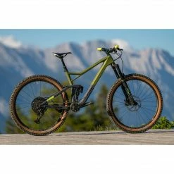 Cube Stereo 150 C:62 Race All-Mountain Bike Olive 'n' Grey (2021)