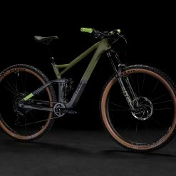 Cube Stereo 150 C:62 Race All-Mountain Bike Olive 'n' Grey (2021)