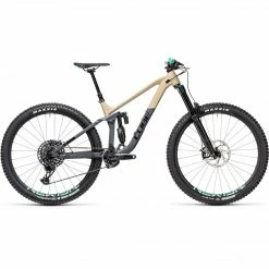 Cube Stereo 170 Race All-Mountain Bike Desert 'n' Grey (2021)