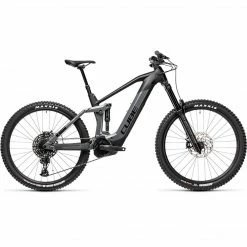 Bikes Cube Stereo Hybrid 160 HPC SL Electric Mountain Bike 625wh Battery Grey 'n' Black (2021)