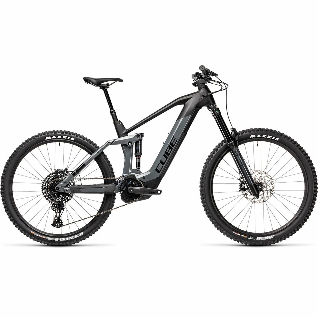 Bikes Cube Stereo Hybrid 160 HPC SL Electric Mountain Bike 625wh Battery Grey 'n' Black (2021) 1 Bikes Cube Stereo Hybrid 160 HPC SL Electric Mountain Bike 625wh Battery Grey 'n' Black (2021)