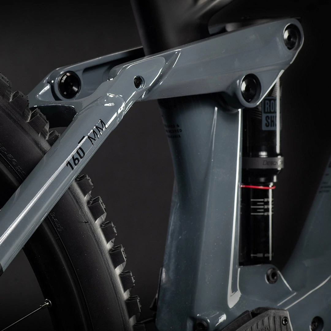 Bikes Cube Stereo Hybrid 160 HPC SL Electric Mountain Bike 625wh Battery Grey 'n' Black (2021) 5 Bikes Cube Stereo Hybrid 160 HPC SL Electric Mountain Bike 625wh Battery Grey 'n' Black (2021)