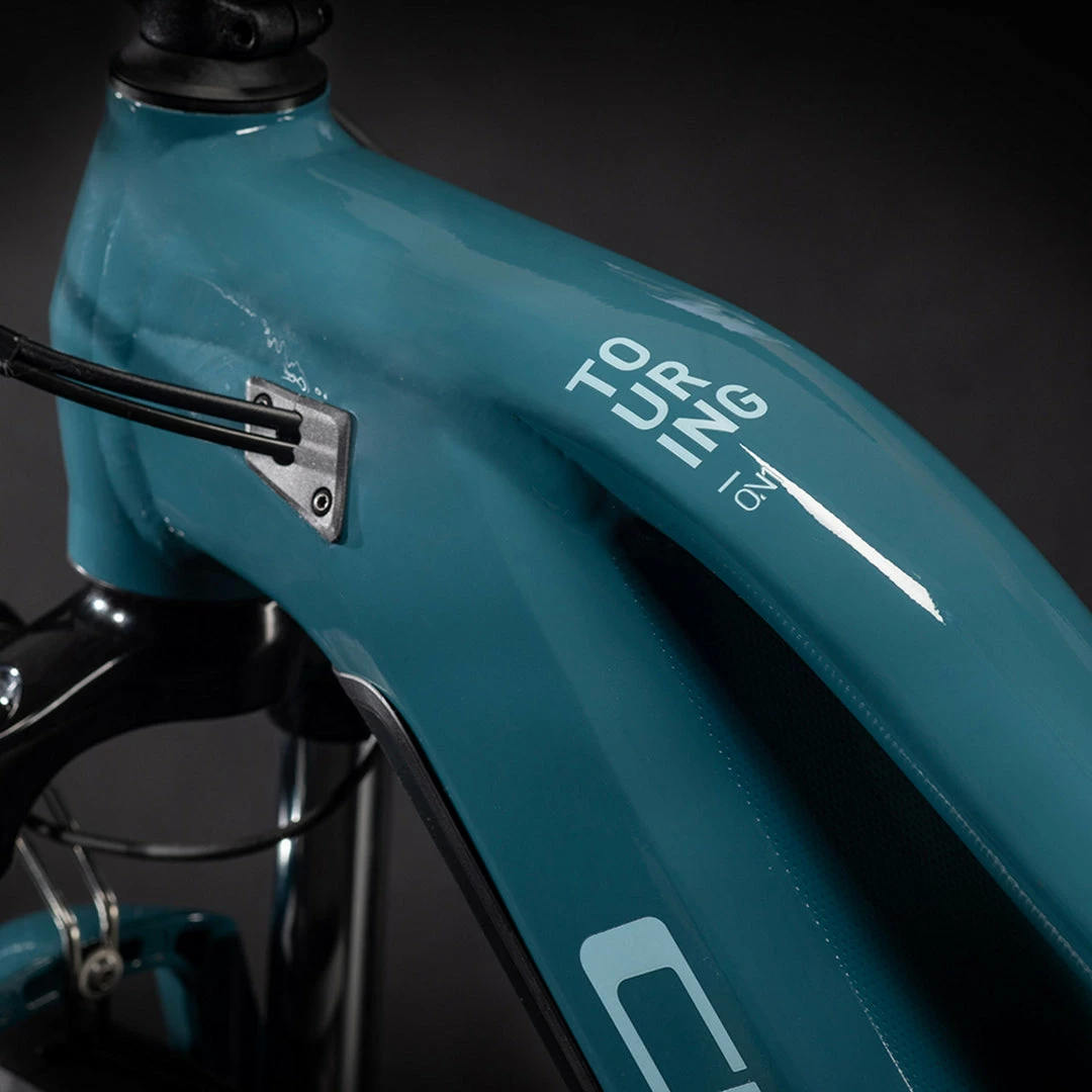 Cube Touring Hybrid One Easy Entry Electric Bike 500wh Battery Blue 'n' Green (2021) Bikes 5 Cube Touring Hybrid One Easy Entry Electric Bike 500wh Battery Blue 'n' Green (2021) Bikes