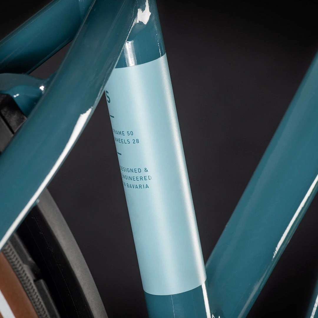 Cube Touring Hybrid One Easy Entry Electric Bike 500wh Battery Blue 'n' Green (2021) Bikes 4 Cube Touring Hybrid One Easy Entry Electric Bike 500wh Battery Blue 'n' Green (2021) Bikes