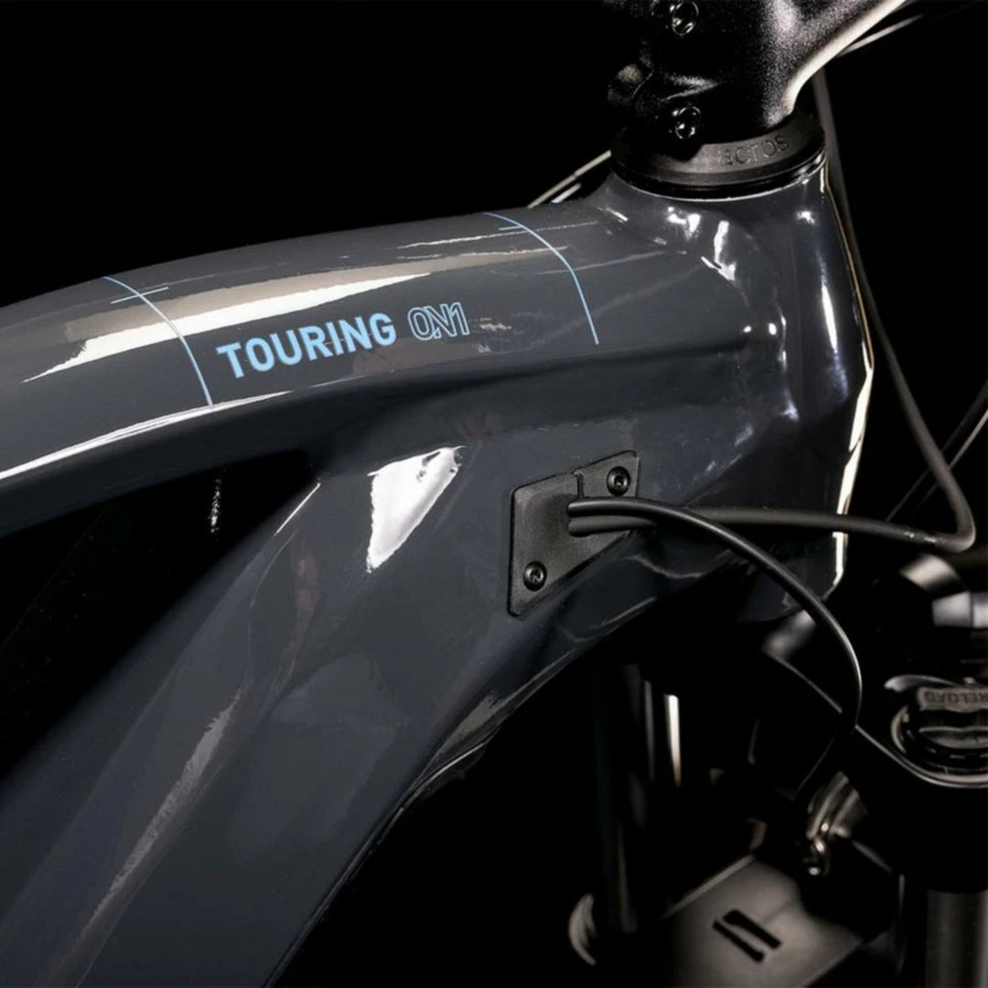 Bikes Cube Touring Hybrid One 500 Electric Bike Easy Entry Grey 'n' Blue (2022) 2 Bikes Cube Touring Hybrid One 500 Electric Bike Easy Entry Grey 'n' Blue (2022)