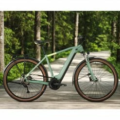 Bikes Cube Touring Hybrid One 500 Electric Bike Green 'n' Sharp Green 504Wh Battery (2022)