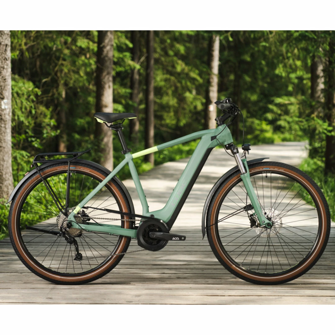 Bikes Cube Touring Hybrid One 500 Electric Bike Green 'n' Sharp Green 504Wh Battery (2022) 2 Bikes Cube Touring Hybrid One 500 Electric Bike Green 'n' Sharp Green 504Wh Battery (2022)