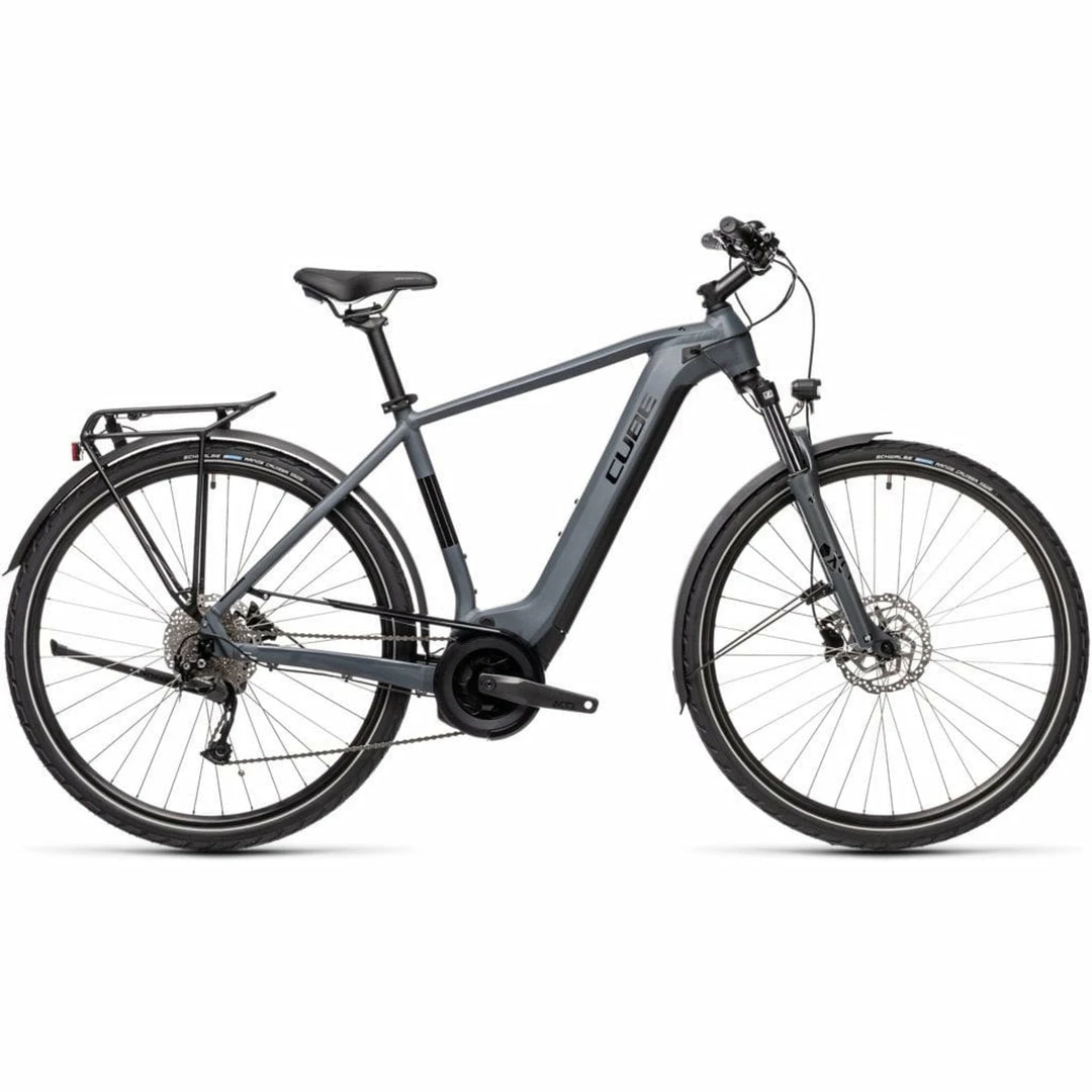 Cube Touring Hybrid One Electric Bike 500wh Battery Grey 'n' Black (2021) 1 Cube Touring Hybrid One Electric Bike 500wh Battery Grey 'n' Black (2021)