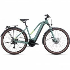 Cube Touring Hybrid One 500 Electric Bike Trapeze Green 'n' Sharp Green 504Wh Battery (2022)