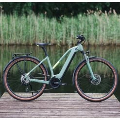 Cube Touring Hybrid One 500 Electric Bike Trapeze Green 'n' Sharp Green 504Wh Battery (2022)