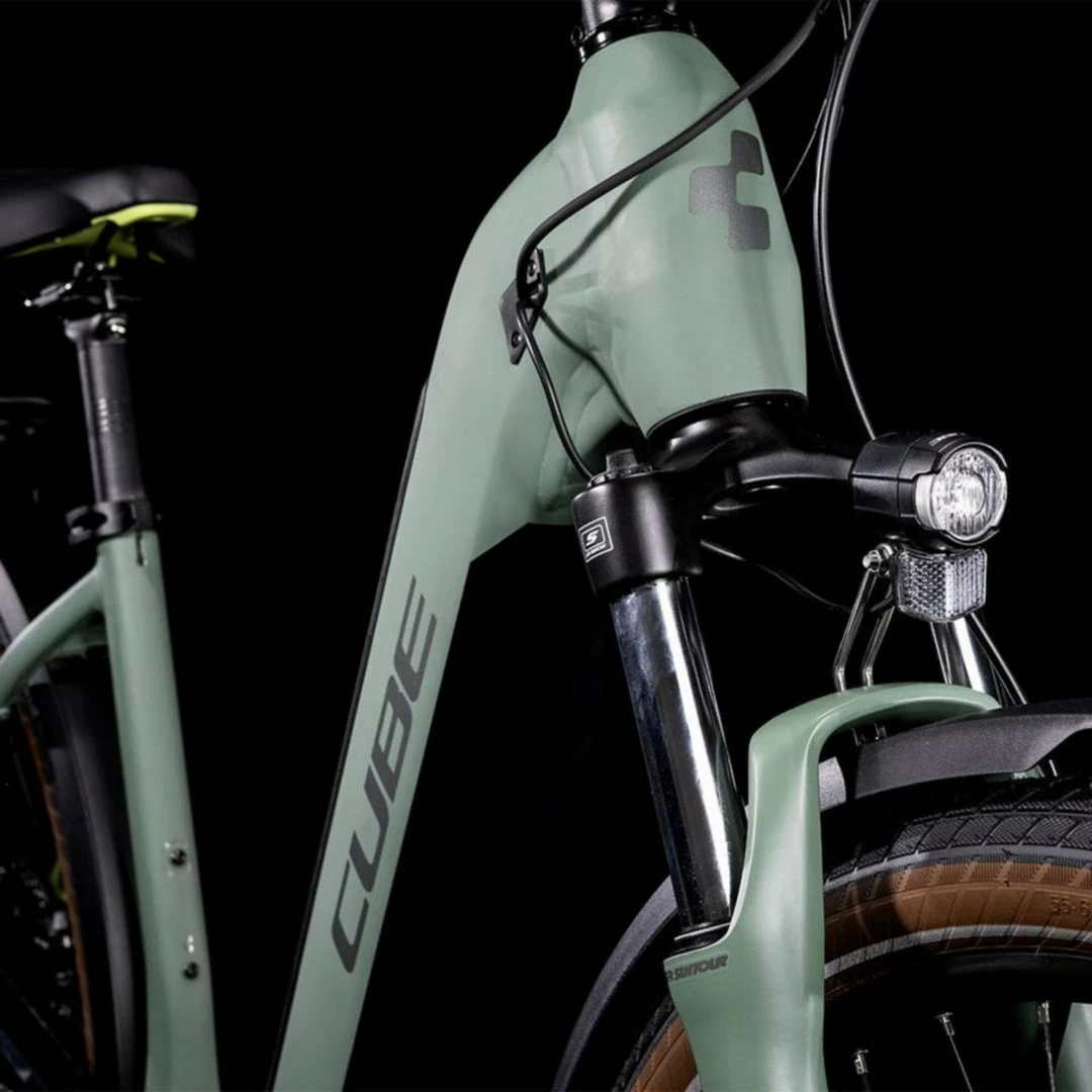 Cube Touring Hybrid One 500 Electric Bike Trapeze Green 'n' Sharp Green 504Wh Battery (2022) 4 Cube Touring Hybrid One 500 Electric Bike Trapeze Green 'n' Sharp Green 504Wh Battery (2022)