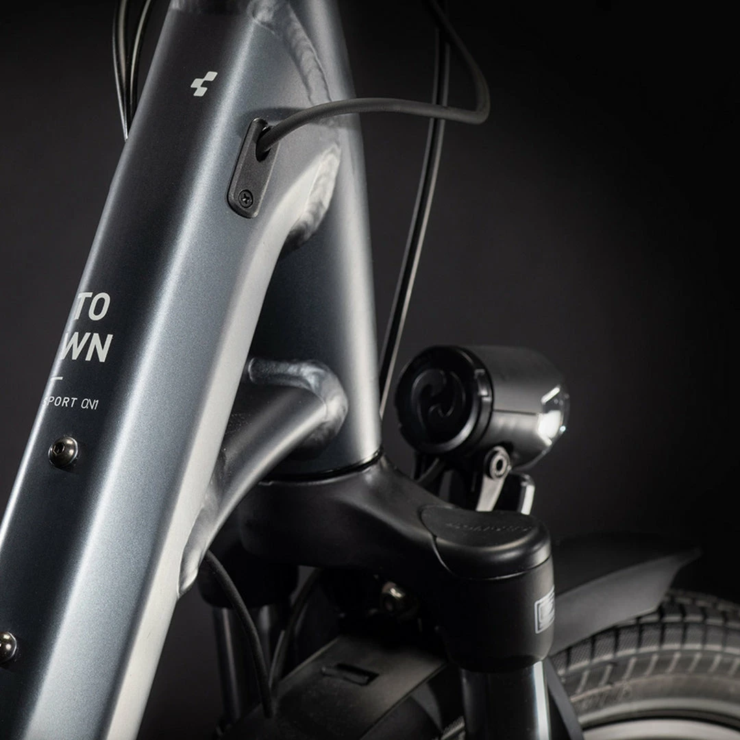 Cube Town Sport Hybrid One Easy Entry Electric Bike 400wh Battery Iridium 'n' Grey (2021) 5 Cube Town Sport Hybrid One Easy Entry Electric Bike 400wh Battery Iridium 'n' Grey (2021)