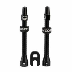 CushCore 55mm Tubeless Presta Valve Set Black Join The Tubeless Revolution