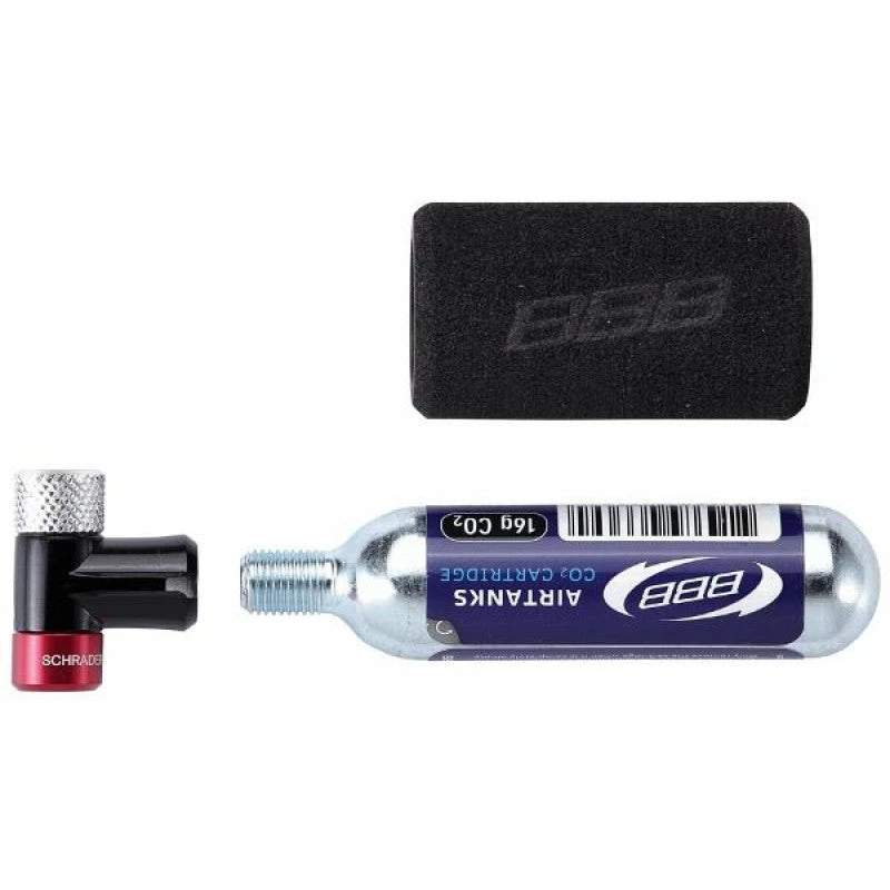 Pumps BBB 'AIRSPEED' CO2 INFLATOR (1x 16gm Cartridge Inc) 1 Pumps BBB 'AIRSPEED' CO2 INFLATOR (1x 16gm Cartridge Inc)