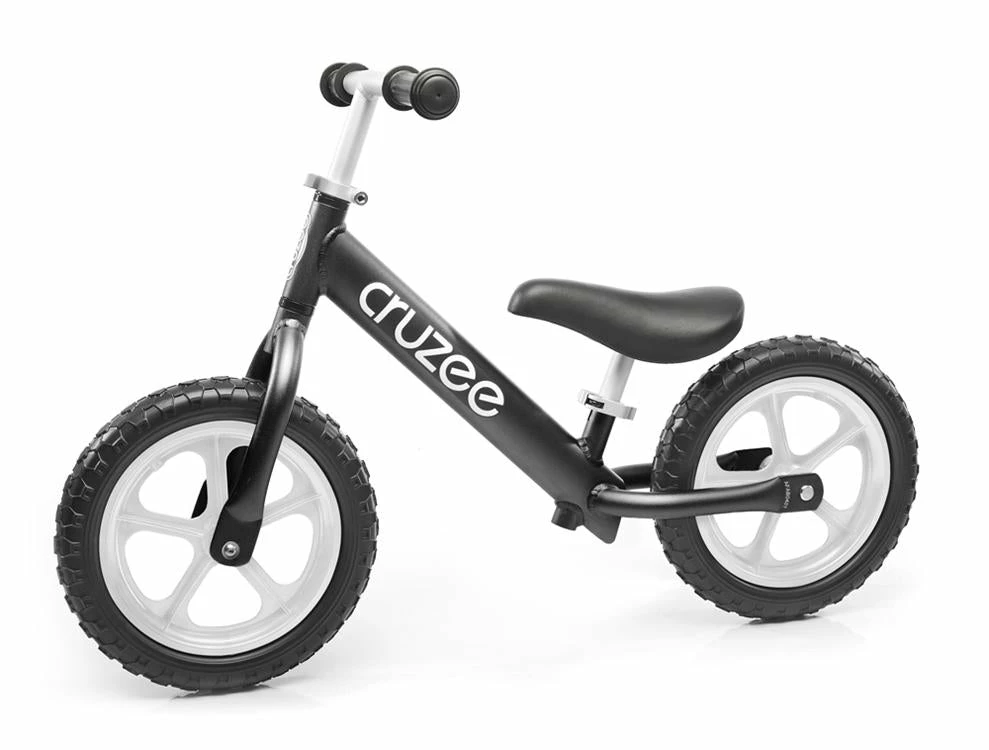 Bikes Cruzee Balance Bike Black 1 Bikes Cruzee Balance Bike Black